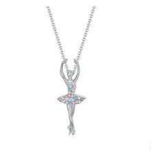 Collier de chaîne claviculaire à longueur réglable pour femmes-3