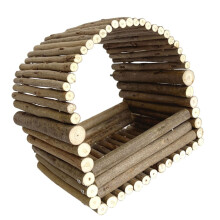 Rabbit Nesting Habitat Wooden Indoor Rabbit House, Safe Wood Construction, Small Animal Hideaway, For Adult Rabbits