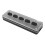 Black Mini 5-Key USB Wired/Wireless Bluetooth Keypad Silicone Keys 14
