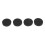 Black Mini 5-Key USB Wired/Wireless Bluetooth Keypad Silicone Keys 10