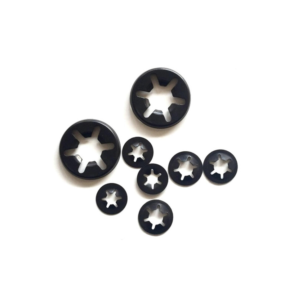 20/50 Pieces M3m12 Tooth Lock Washers Speed Clips Quick Speed Locking Spring Washers (Size: M8x18 (50Pcs)) 9426802491821