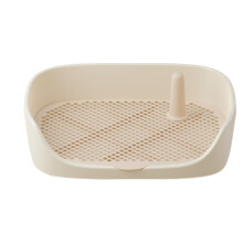 Puppy Pea Pad Door Indoor Dog Toilet Potty With Protective Wall Removable Pee Pad Tray Outdoor Litter Insert