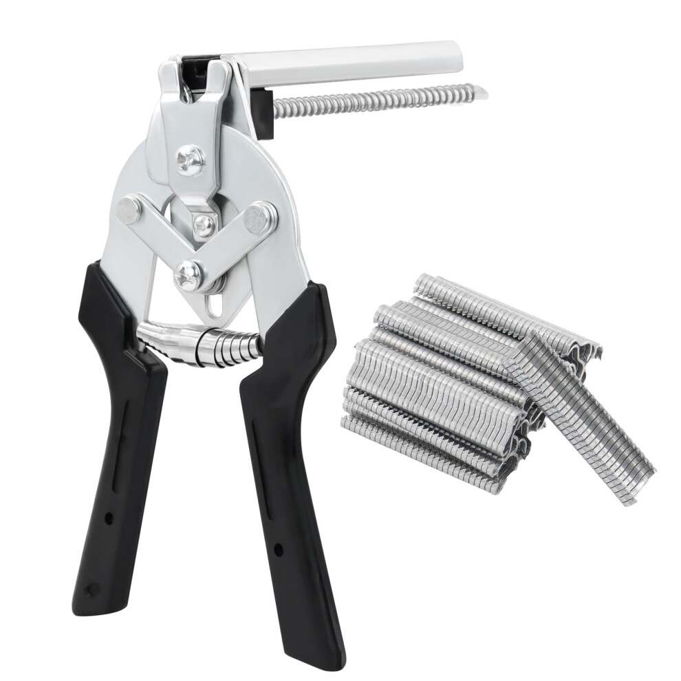 Sausage Clipper, Fence Pliers With 600 M Nails, Sausage Clipper Pliers, Hog Ring Pliers, Suitable For Fences, Cages And Furniture 9426802492460