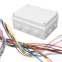 IP65 wasserdichte ABS-Elektroinstallationsbox 150x110x70mm für Garteninstallationen