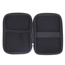 Custodia per console di gioco, con doppio strato di spugna e cerniera scorrevole, per console portatile RG35XX, tasca interna e struttura antiurto e