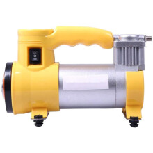 Metal Air Compressor Pump For Motorcycle Tires Emergency Function Save Space Versatile Nozzle Adapters Easy To Use Good Performance