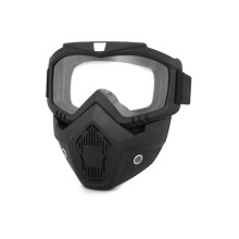 Vielseitig einsetzbare Motorradbrille, stoßfester Vollgesichtsschutz, abnehmbare Maske für Outdoor-Aktivitäten wie ATV, UTV, BMX und Motocross.