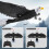 Channel RC Airplane with Anti-interference Controlling System, Remote Control Airplane Easy to Fly for Beginners, Lightweight and Durable EPP 7