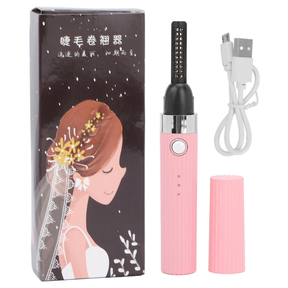 Electric Eyelash Curlers, Fast Heating Heated Eyelash Curlers With Innovative Heating Function, Anti-Burn Design For Safe Usage, USB Rechargeable And