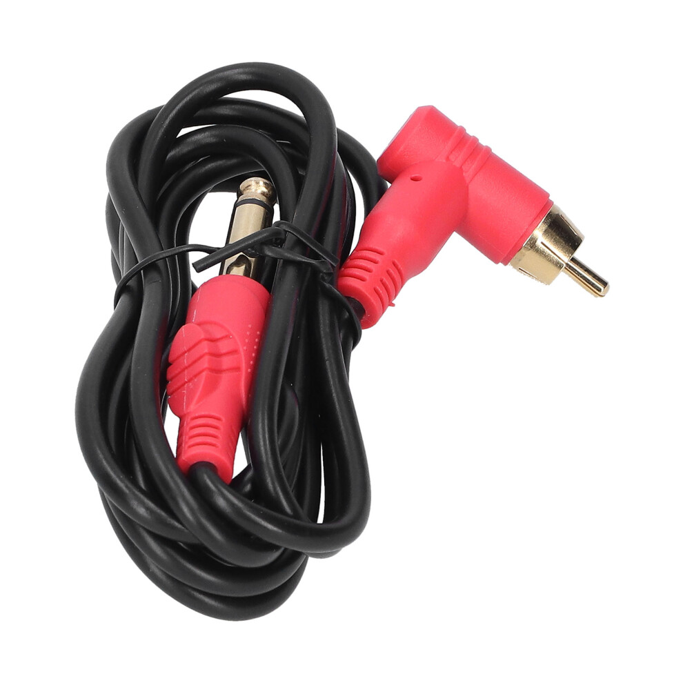 Tattoo Clip Cable Gold Plated Connectors Silicone Soft Wire Stable Current Transmission For Rotary Tattoo Machine, 90 Degree Right Angle Design Hand 9405630493375