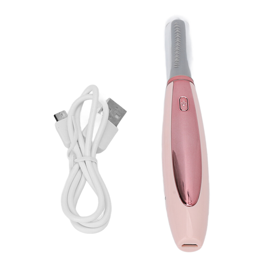 Heated Eyelash Curling Tool Long Lasting Curl Temperature Control Electric Lash Curler USB Charging Professional Eyelash Curlers For Beauty Routine