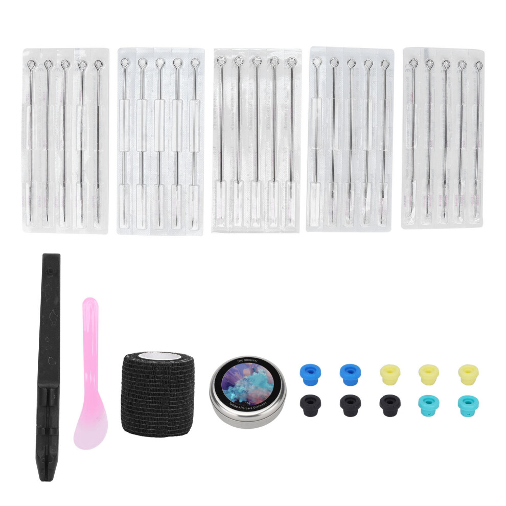 Tattoo Tools for Multiple Uses, Medical Grade Stainless Steel Needles With Individually Packaged Design For Safety And Hygiene, Suitable For Beginner