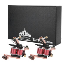 Complete Tattoo Kit, Rotary Tattoo Machine With Ergonomically Designed Handle, High Magnetic Permeability Coils, Good Performance Under Low Loss