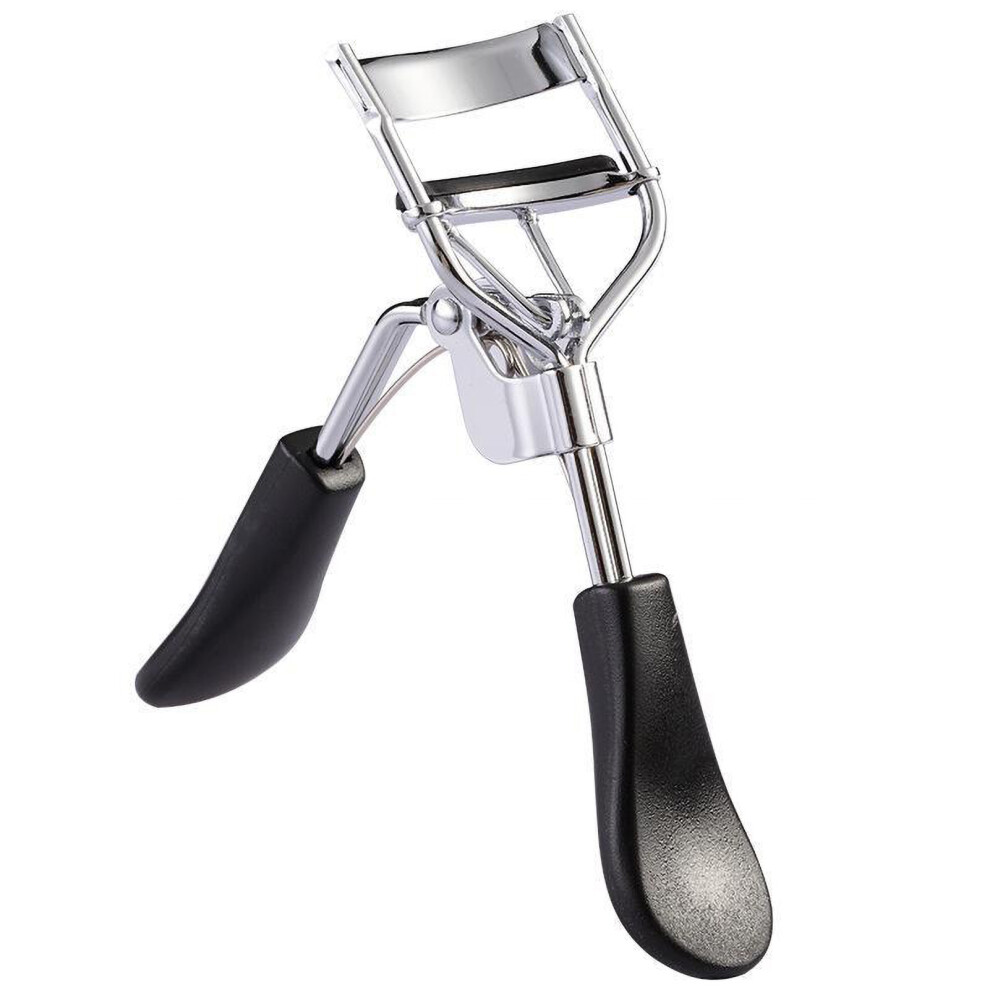 Compact Travel-Friendly Eyelash Curler, Soft Silicone Pad For Gentle Curling, Ergonomic Handles For Easy Application, Curved Lash Curler Perfect For