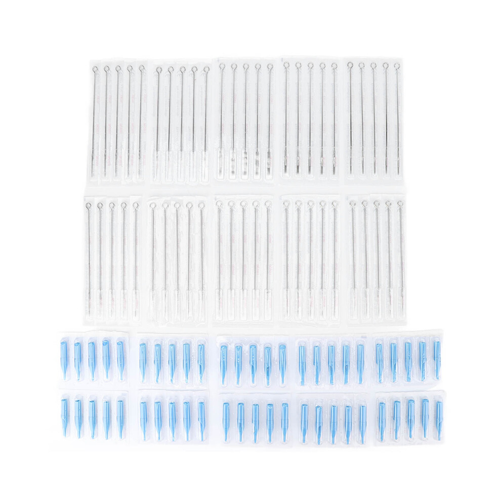 Professional Tattoo Needles, Safety Material Clear Colors Unique Design Pre-Sterilized Great Design For Round Liner Shader Magnum, Medical Grade