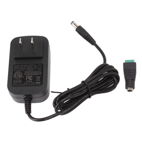 Versatile 12V Power Supply, Ideal Replacement for Lost Adapters, Universal Compatibility for Most Devices Under 2A, Stable Performance with Low 1