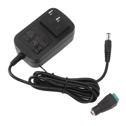Versatile 12V Power Supply, Ideal Replacement for Lost Adapters, Universal Compatibility for Most Devices Under 2A, Stable Performance with Low 2