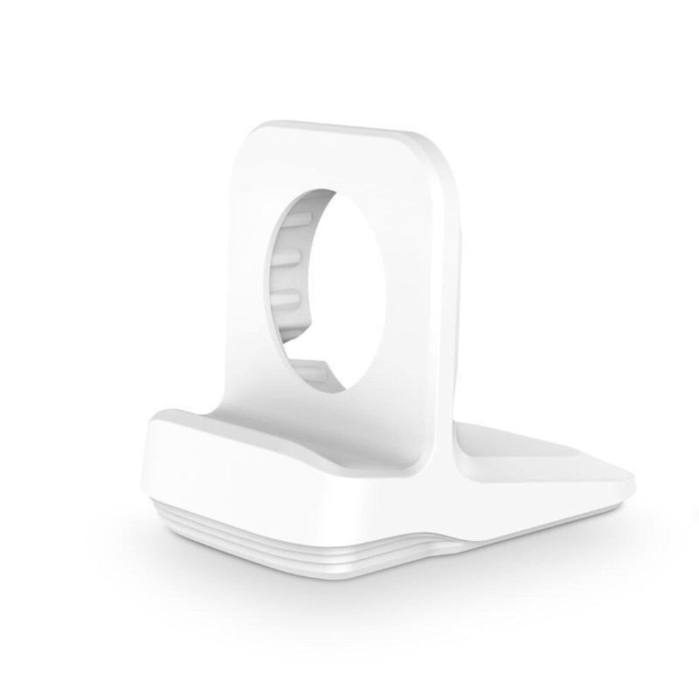 Watch Charger Holder Desktop Retro Charging Base For Watch Silicone Charge Holder 1.0X1.0x1.0 White 9382693789525