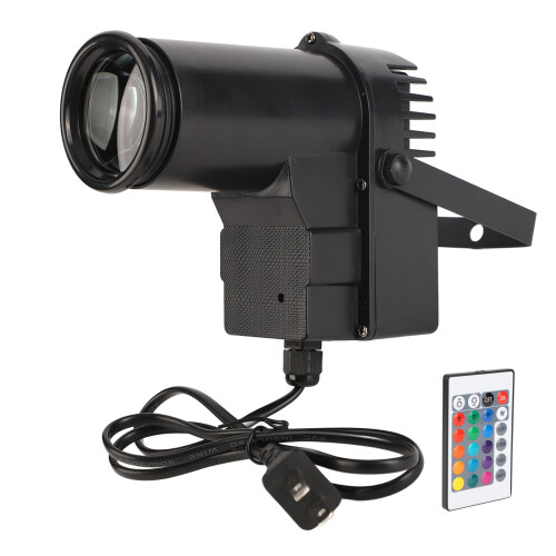 Φωτισμός σκηνής Pinspot LED Spotlight, Τηλεχειριζόμενα φώτα καθρέφτη RGBW Beam για πάρτι DJ,