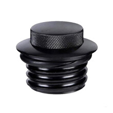 Motorcycle Gas Tank Cap with Fuel Safety Seal for Harley Sportster XL883 and 1200 Aluminum Cover