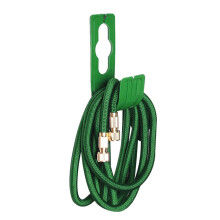 Garden Hose Holder – Durable Wall Mount, Compact Metal Organizer, WeatherResistant, Green ABS Hook