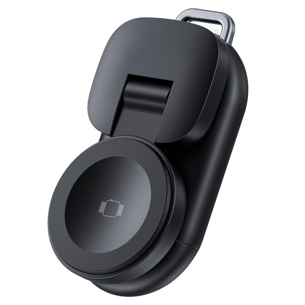 Magnetic Watch Charger Dock For Apple Watch Mini N6d9 Portable Fast Charging Bracket Black 9347817126792