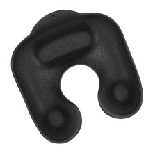 Waterproof plastic neck rest pillow for hair washing, styling, coloring, and care, suitable for hairdressers and DIY use.
