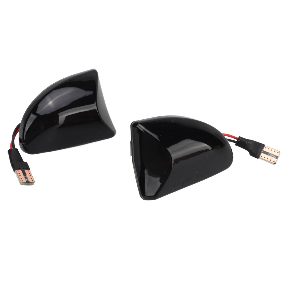 Smoked Shell Side Marker For Smart Fortwo W451 A451 2007-2014 Black/Light 4651371701148