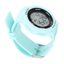 Lake Green Waterproofes Elektronische Armbanduhr, Multifunktional, Leichtgewicht