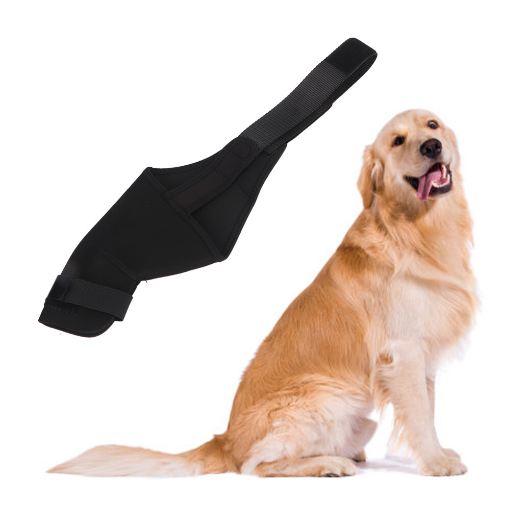 Dog Knee Brace Support Neoprene Nylon Postoperative Recovery Right Hind Leg
