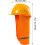 Hard Hat Sun Shield Mesh Neck Shade  Visibility Reflective UV Protection Orange1 5