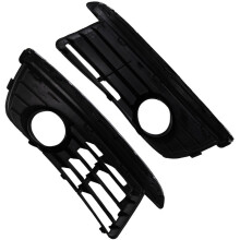 Front Grills Bumper Fog Lights Cover Lamp Frame Trim Front Grille Bumper Housing for   MK5 2006-2010