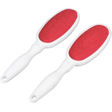 2 Pack Brush Reusable Double Sided Lint Remover for Clothes Pet Hair