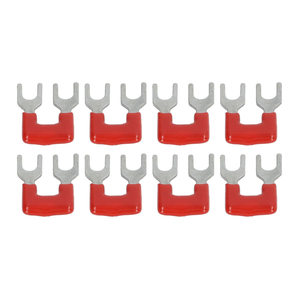 Pvc Fork 20Pcs Terminal Strips 400V 15A Red Tb 1502 Copper 8471371702763