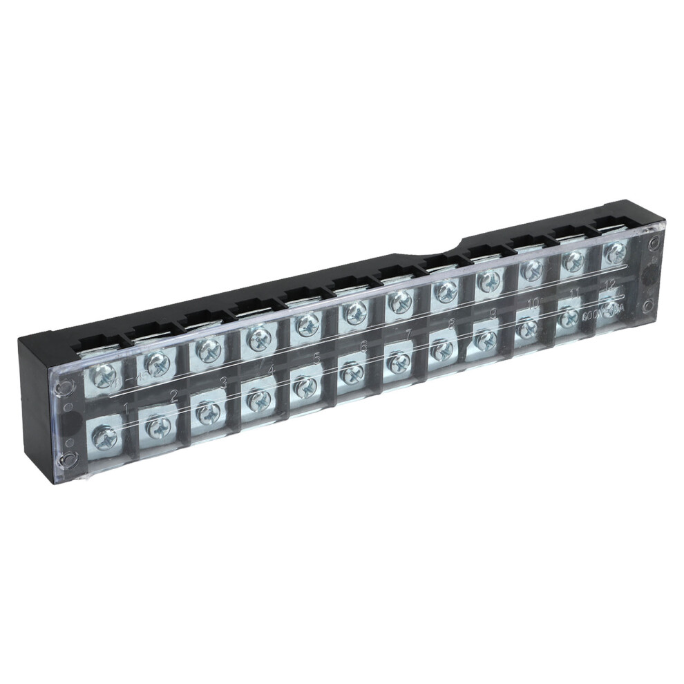 2 Pcs Heavy Duty Terminal Strips 45A 600V Â Easy Wiring Ground Circuit Blocks 6921371702710