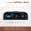 X90   Display Boordcomputer Display OBD2 Auto Snelheidsmeter OBD Meter met Tilt Pitch Angle Protractor Display 7