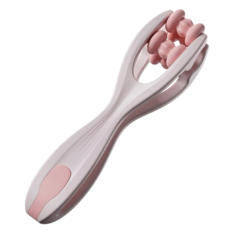 Pink Finger Roller Massager Abs Finger Wrist Hand Massager