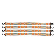 4PCS Snowboard Boot Carrier Strap - Universal Nylon Webbing, 28.7in, Yellow/Blue