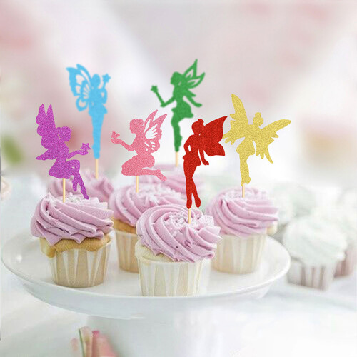 Διακοσμητικά για cupcakes χορευτών μπαλέτου, προσυναρμολογημένα, ιδανικά για νυφικό 1