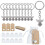 30 stks/set engel sleutelhanger engel hanger bruiloft 1
