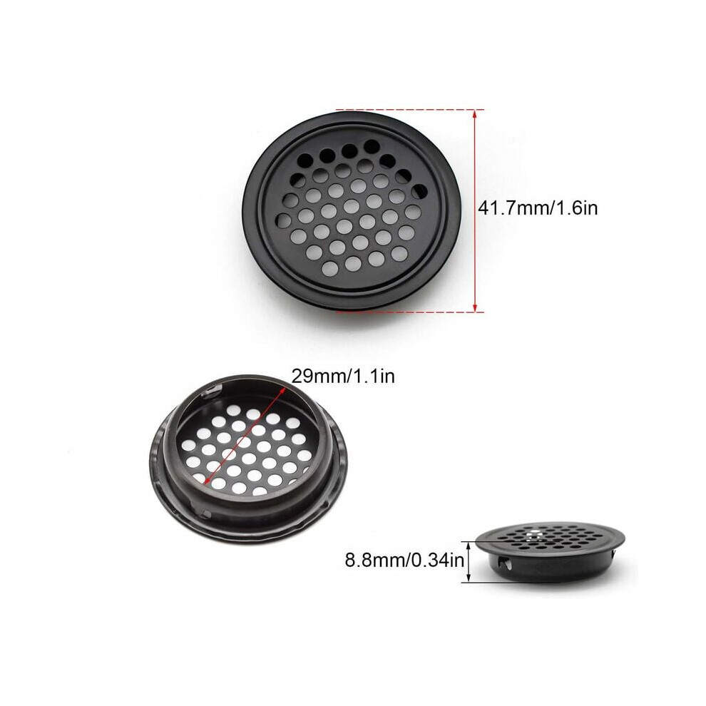 Honeycomb Design Soffit Vent For Concert Halls, Exquisite Round Holes Stainless Steel Mesh Hole Louver With Odorless Environment And Direct Mount 9423501931665