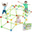 Kit de construction de fort Creative Connect System, structure robuste phosphorescente pour activités intérieures et extérieures, plastique 1