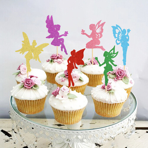 Διακοσμητικά για cupcakes χορευτών μπαλέτου, προσυναρμολογημένα, ιδανικά για νυφικό 2