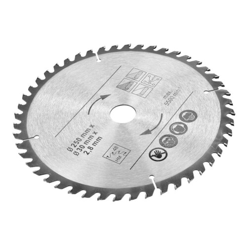 Versatile Use Circular Saw Blade, 250mm Multi-function TCT For Wide Application Range 1