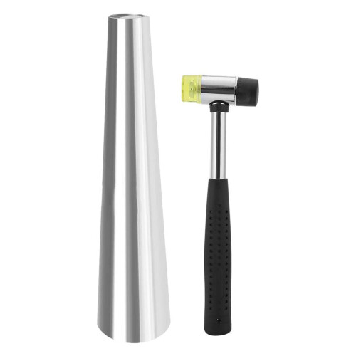Bracelet Mandrel Bangle Sizer Shaping Rod Two Way Rubber Hammer