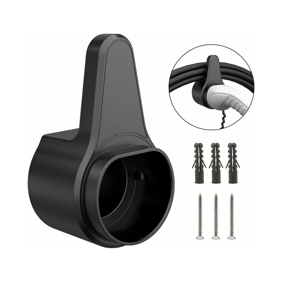 Charge Smart: Universal Bracket Clamp For Ev Chargers, Reduces Cable Stress And Ensures Organization, Heavy Duty Anti-Corrosive Steel, Easy 9405630626971
