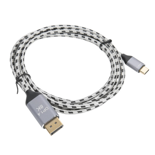 Κωδικοποίηση χωρίς απώλειες με καλώδιο DisplayPort 2 μέτρων, υποστηρίζει υψηλή ανάλυση 2