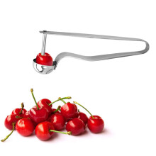 Snocciolatore per ciliegie, snocciolatore per ciliegie in acciaio inossidabile con struttura antiruggine atossica per una lunga durata, bordi lisci