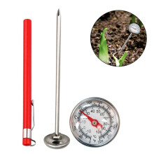 Präzisions-Kochthermometer, hochpräzise Fleischtemperaturanzeige, langlebiges Edelstahl-Lebensmittelthermometer für Grill, Backofen und Fritteuse