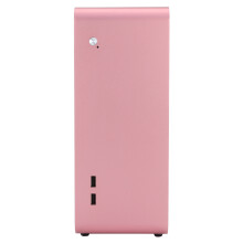 Mini ITX Computer Case Aluminum Vertical Body Design Compact Aluminum Cabinet With Noiseless Operation, Radiator Support Up To 280Mm For Living Room